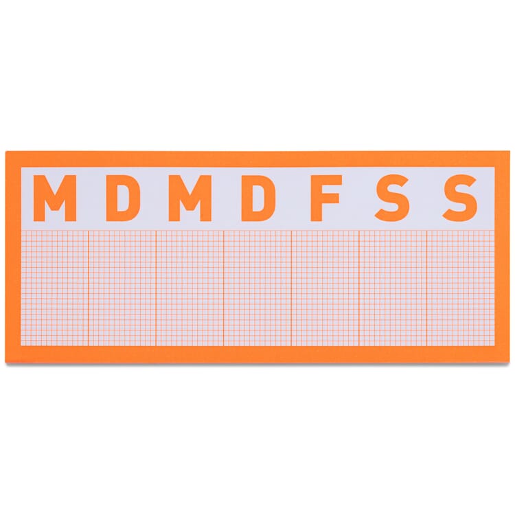 Haftnotizen Wochenplaner Poet