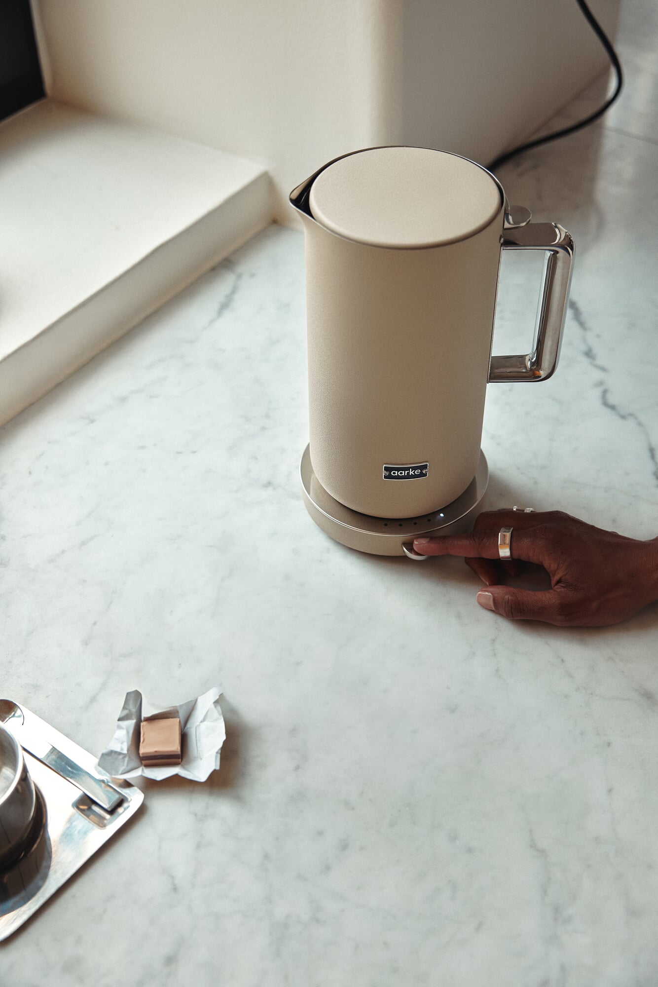 Wasserkocher Kettle, Sand