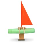 Bausatz Flaschenboot 2.0 Neonorange