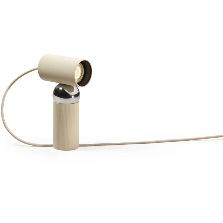 Tischleuchte Bilboquet, Beige
