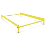 Erik Bed, 140 x 200 cm RAL 1016 Sulfur yellow