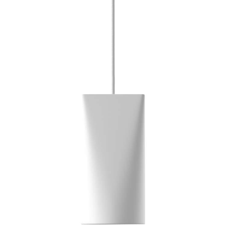 Ceramic Pendant Light, White