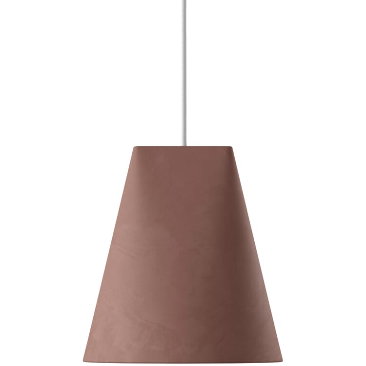 Ceramic Pendant Light, Terracotta