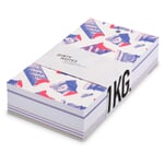 Dirty Notes Notepad Blue/Red