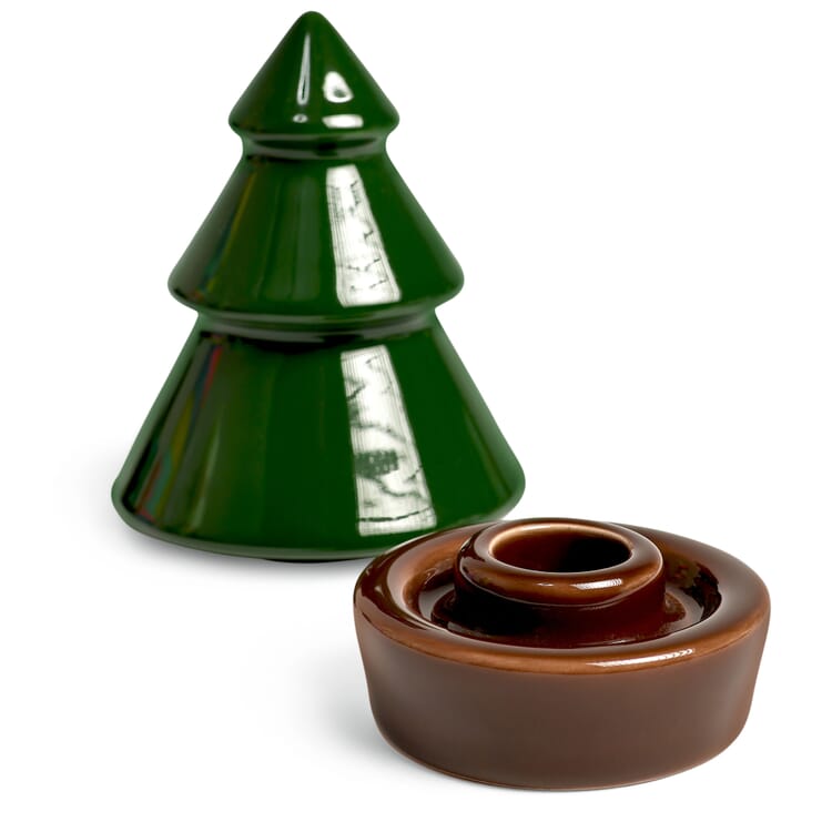 Christmas Tree Candle Holders."