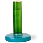 Bole Candle Holder, S Green / Blue