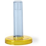 Bole Candle Holder, S Blue / Yellow