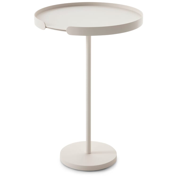 Beistelltisch Ollie, Cremeweiß RAL 9001