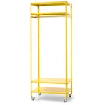 Industrial Shelving Cabinet RAL 1018 Zinc Yellow