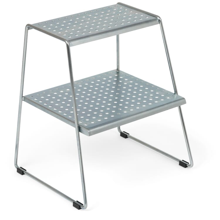 Steiger Step Stool, Galvanised