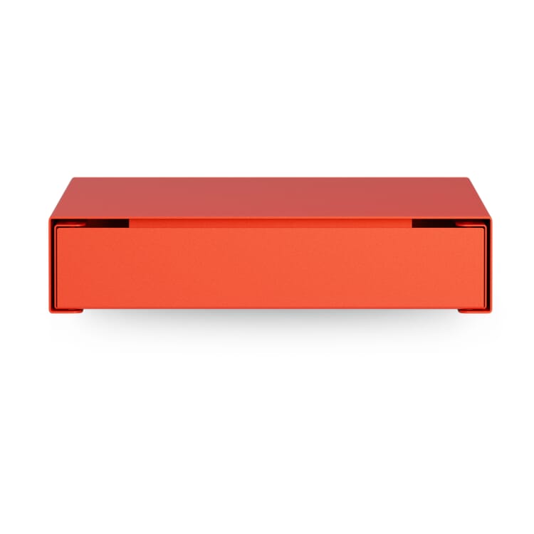 KGT Wall Drawer, RAL 2002 Blood Orange