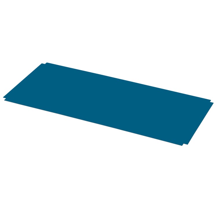 Top Panel for Container DS, RAL 5019 Capri blue