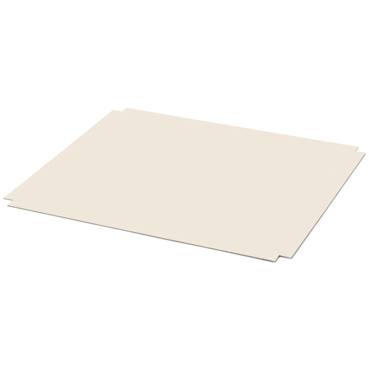Top Panel for Container DS KLEIN, RAL 1013 Oyster white