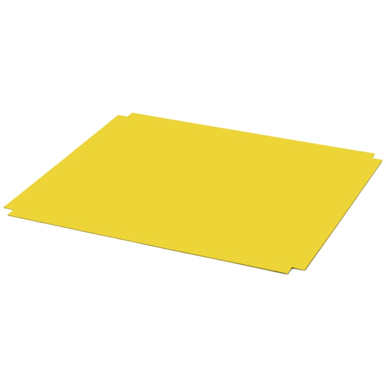 Top Panel for Container DS KLEIN, RAL 1016 Sulfur yellow