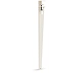 Table Leg TT" Cream White RAL 9001"