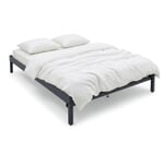 Erik bed, 160 x 200 cm RAL 7021 Black grey