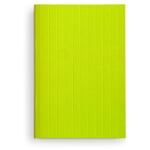 Notizbuch Grid Neongelb