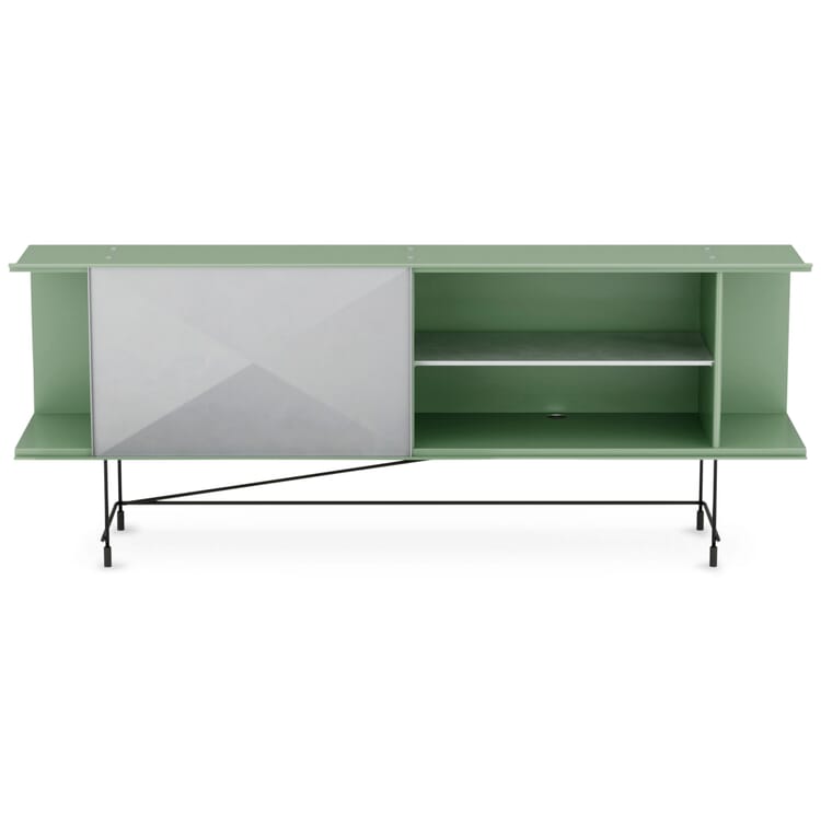 Sideboard Fip, RAL 6011 Resedagrün