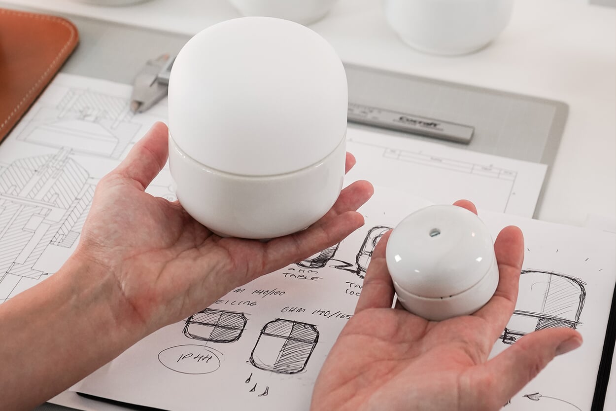 Ifö Electric stands for timeless, splash-proof lights with a long service life