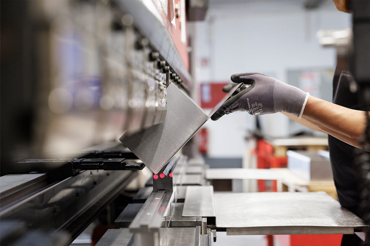 Im Takt der Abkantpressen