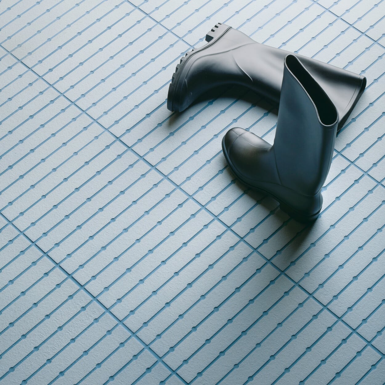 Erst das Fugenbild entworfen, dann die Fliese: Kollektion „Bottone“ von Ronan Bouroullec für Mutina