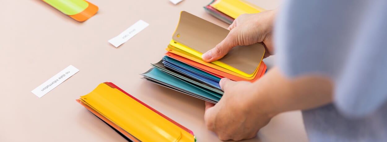 Which color sets the tone?