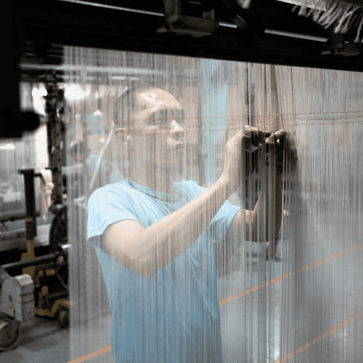 Verarbeitete Bananenfasern