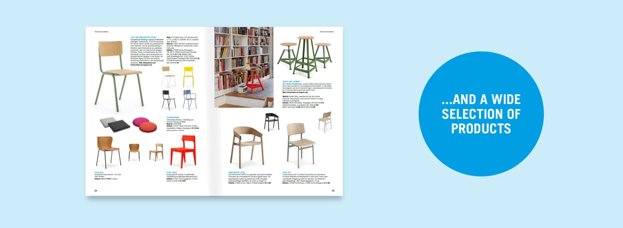 ...And a large selection of products