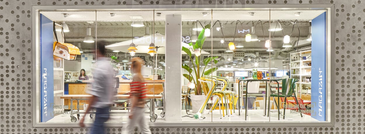 Marktplatz im MAGAZIN in München