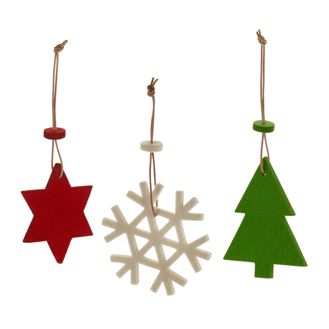 Felt Christmas decorations