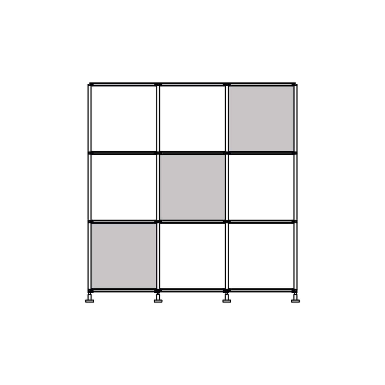 **3x3 (4 BASISFÜSSE)**
