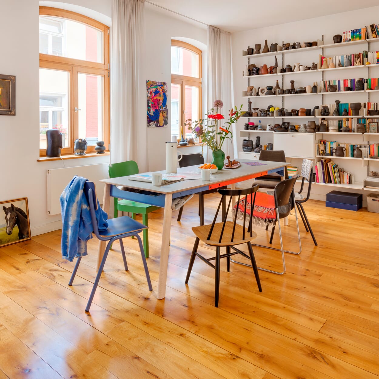 Zehdenicker wood table frame