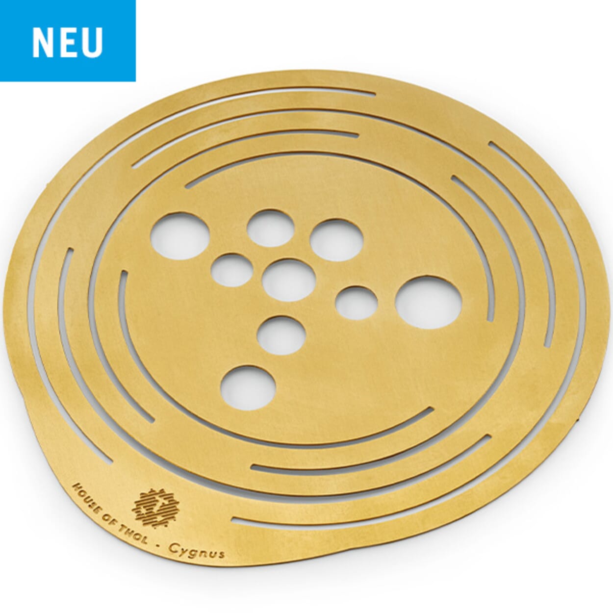 BLUMENSCHEIBE MESSING FÜR VASEN