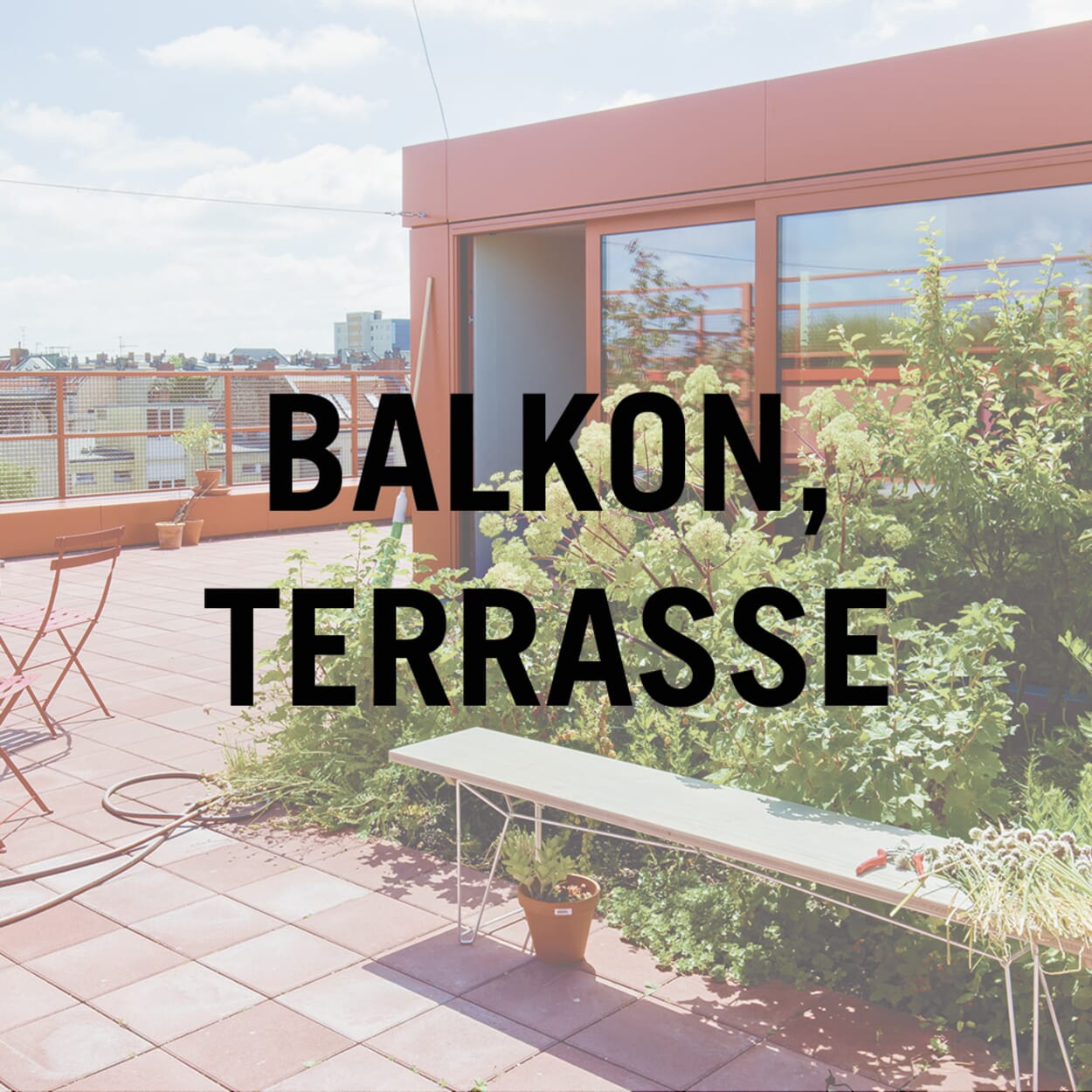 Balkon, Terrasse