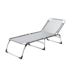 Lounger XXL Silver / gray