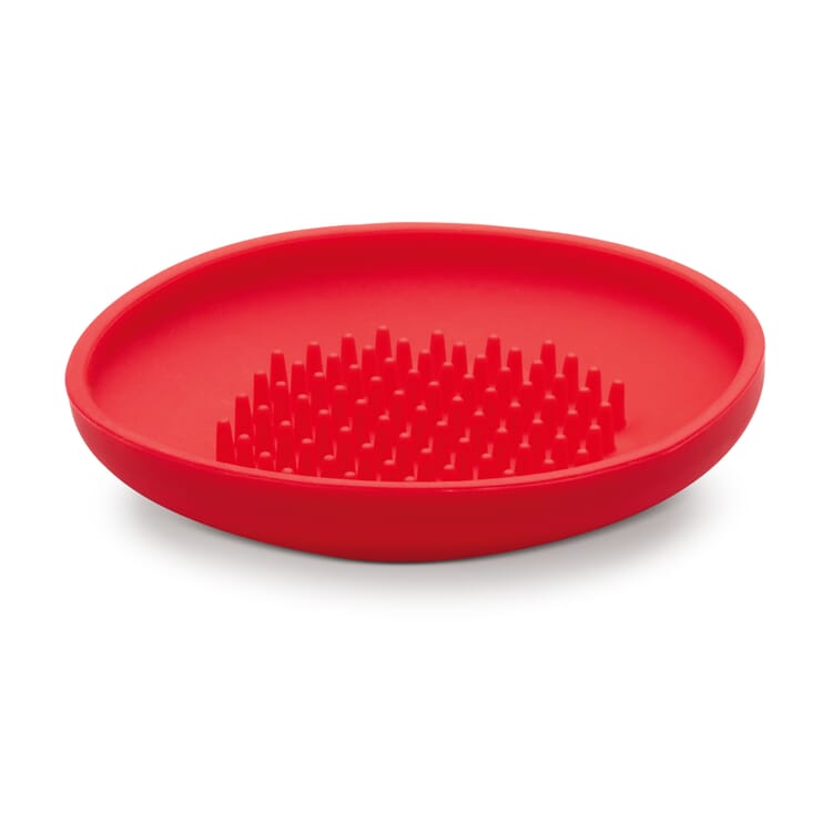 Soap dish silicone, Red