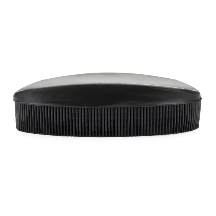 Clothes brush rubber, Black