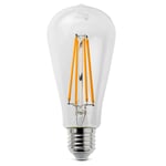 LED-Filament-Rustikalampe E27 7 W Klar