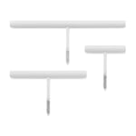 Line Hook Set RAL 9016 Traffic white
