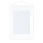 Rahmen Frame, Aluminium A2 Weiß