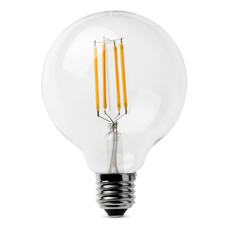 LED-Filament-Globelampe 95 mm E27, E27 4,5 W