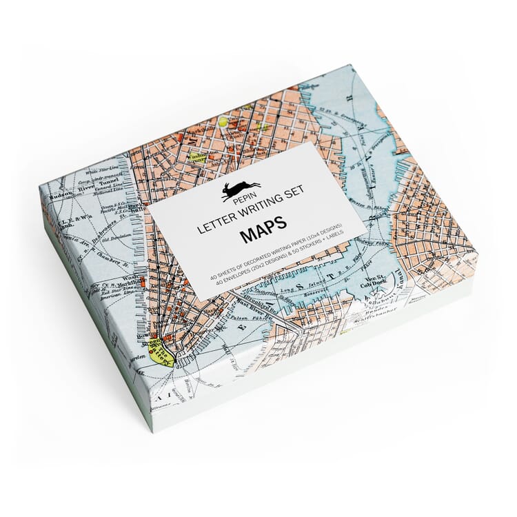 Stationery box Pepin, Maps