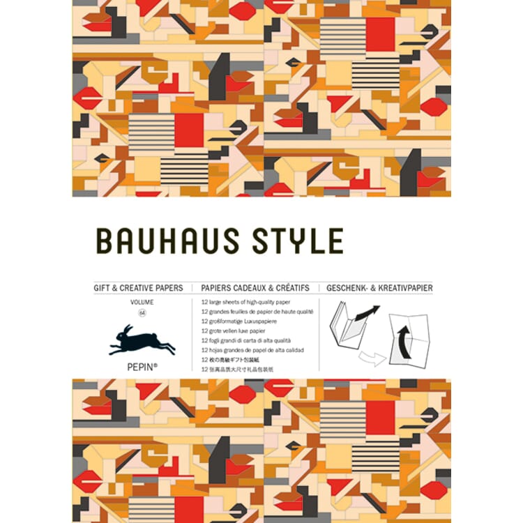 Geschenkpapier Pepin, Bauhaus Style