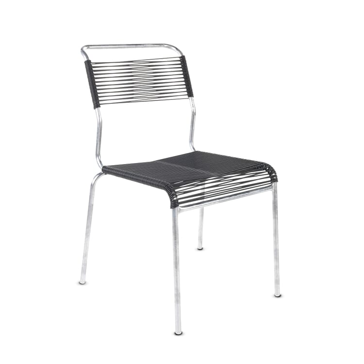Säntis chair, hot-dip galvanized, Anthracite