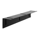 Regal Bracket Included 120 cm Schwarz
