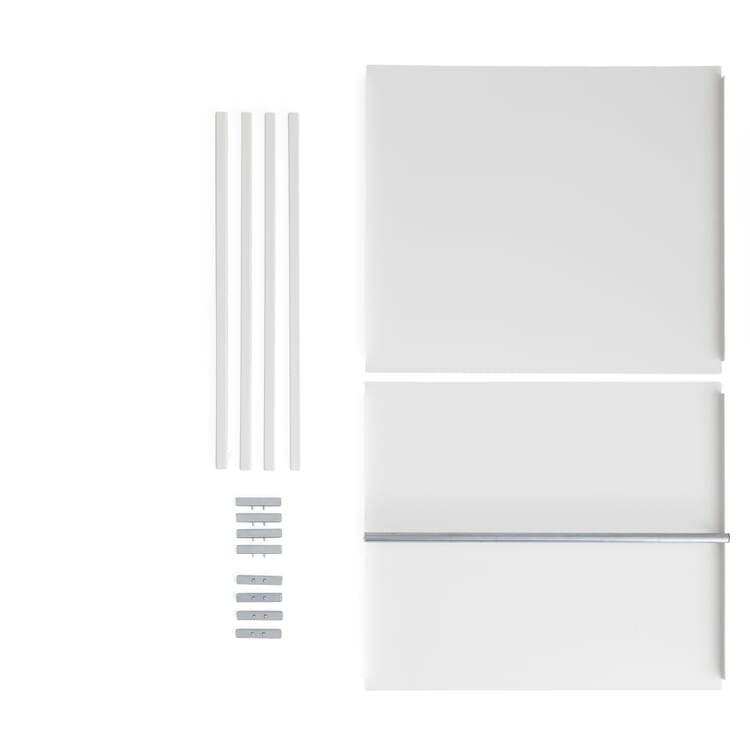 BRIDGE SET 2 for CONTAINER DS PLUS, RAL 9010 Pure white