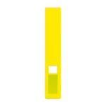 Wall hooks Line and Dot Angular Neon yellow
