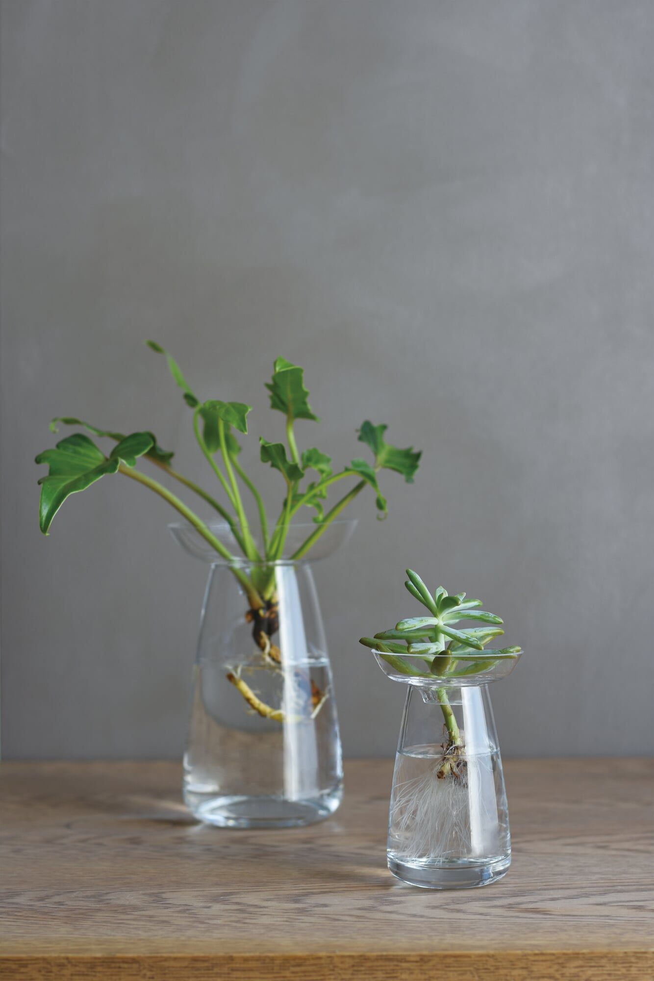 Vase Aqua, klein, Klarglas
