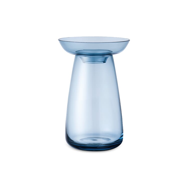 Vase Aqua, small, Blue