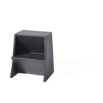 Tritthocker Mono Schwarzgrau RAL 7021